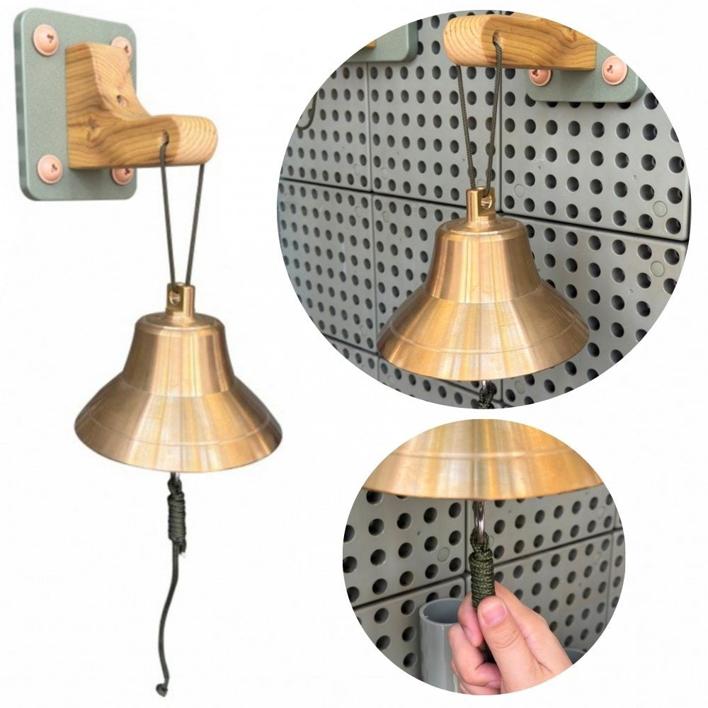 MASTERKIDZ Dzwonek Edukacyjny z Brązu Akcesoria Do Tablicy STEM