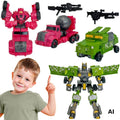 WOOPIE Roboty Transformujące Zestaw 4w1 Samochody Bojowe