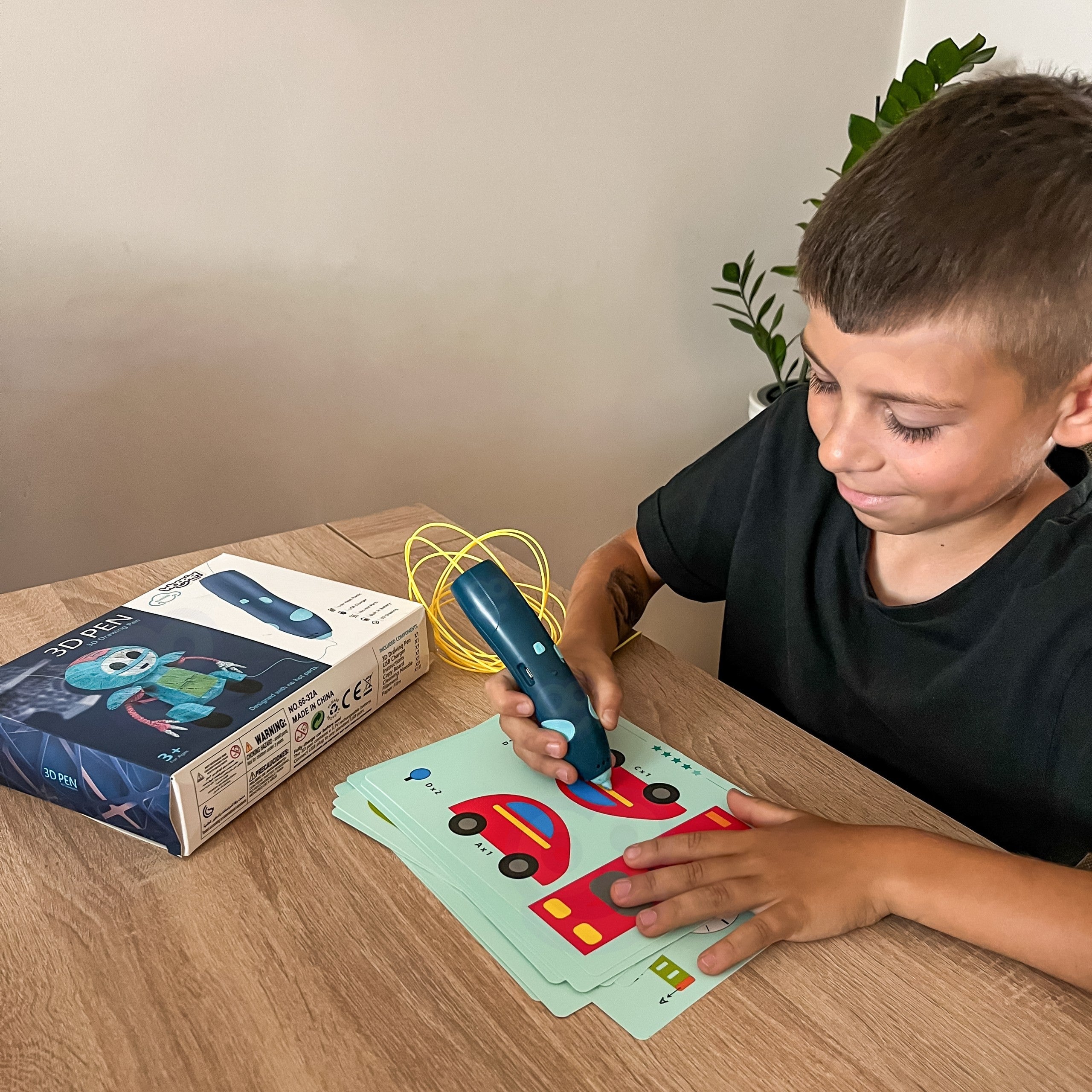 WOOPIE 3D Drukarka-Długopis Pen Bezpieczny Wkłady Usb