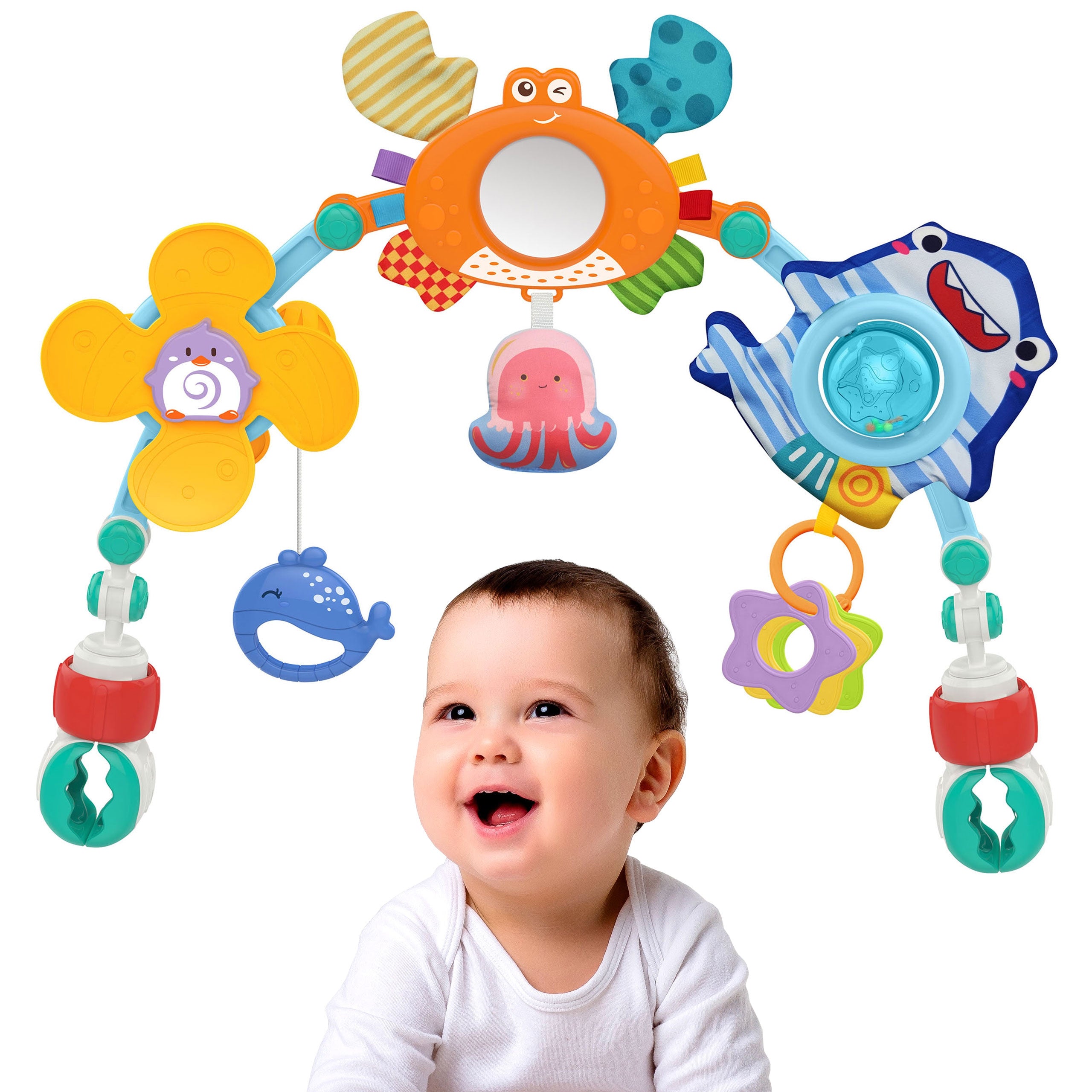 WOOPIE BABY Pałąk Łuk Zawieszka do Łóżeczka Wózka Fotelika