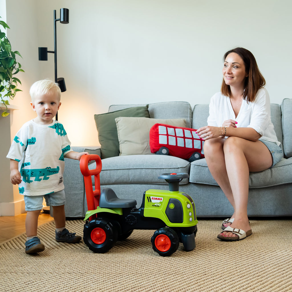 FALK Jeździk Traktor Pchacz Baby Claas Arion 470 z Klaksonem