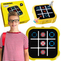 WOOPIE Gra Elektroniczna Kółko i Krzyżyk Logiczna Edukacyjna 4 Tryby Gry