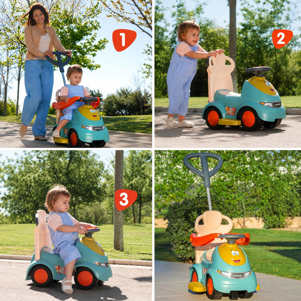FEBER Jeździk Pchacz Bujak CASUAL PUSH N'GO Wielofunkcyjny 5w1