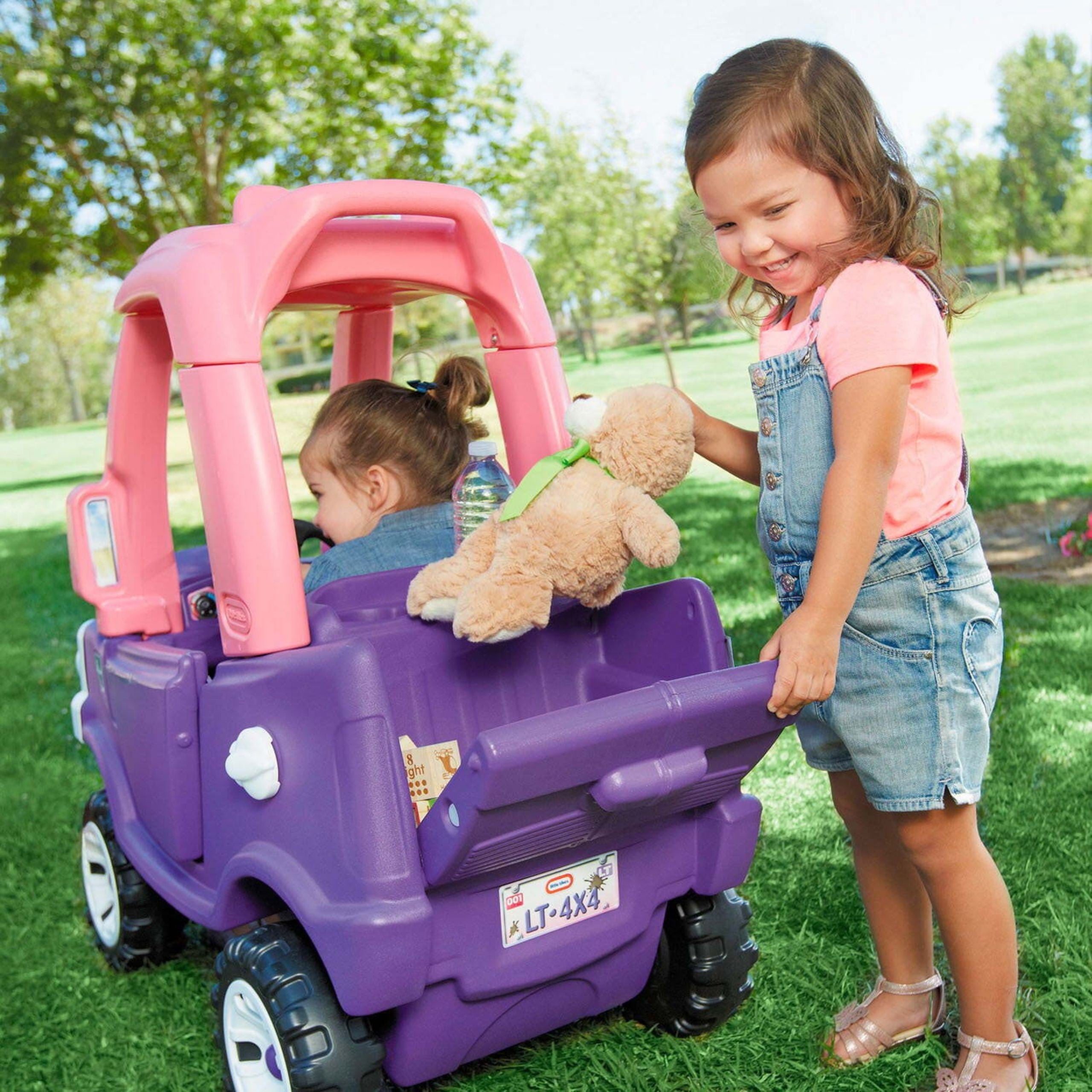 Little Tikes Cozy Truck Jeździk Samochód Terenowy Różowo-Fioletowy dla Dzieci Cozy Truck