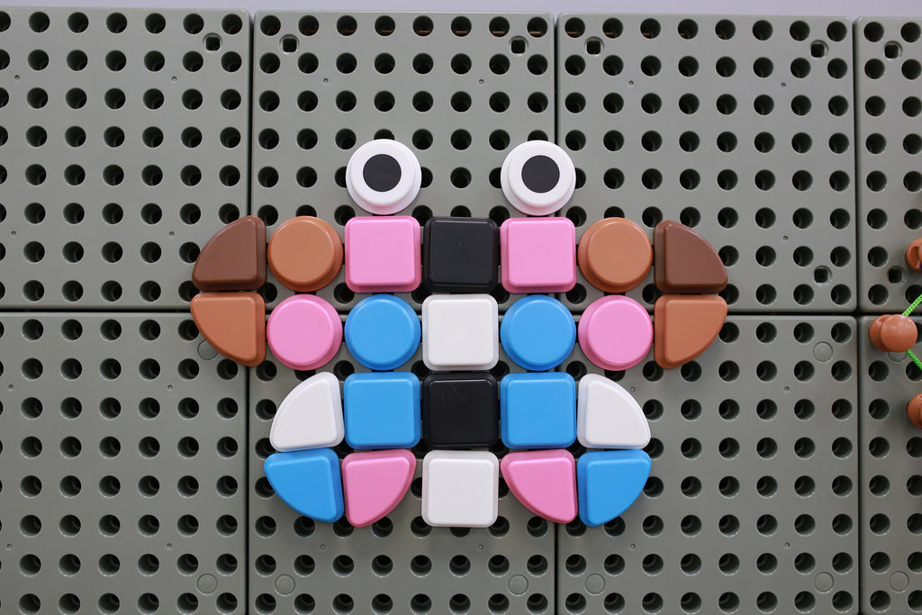 MASTERKIDZ Geometryczne Elementy Tablic 256 szt