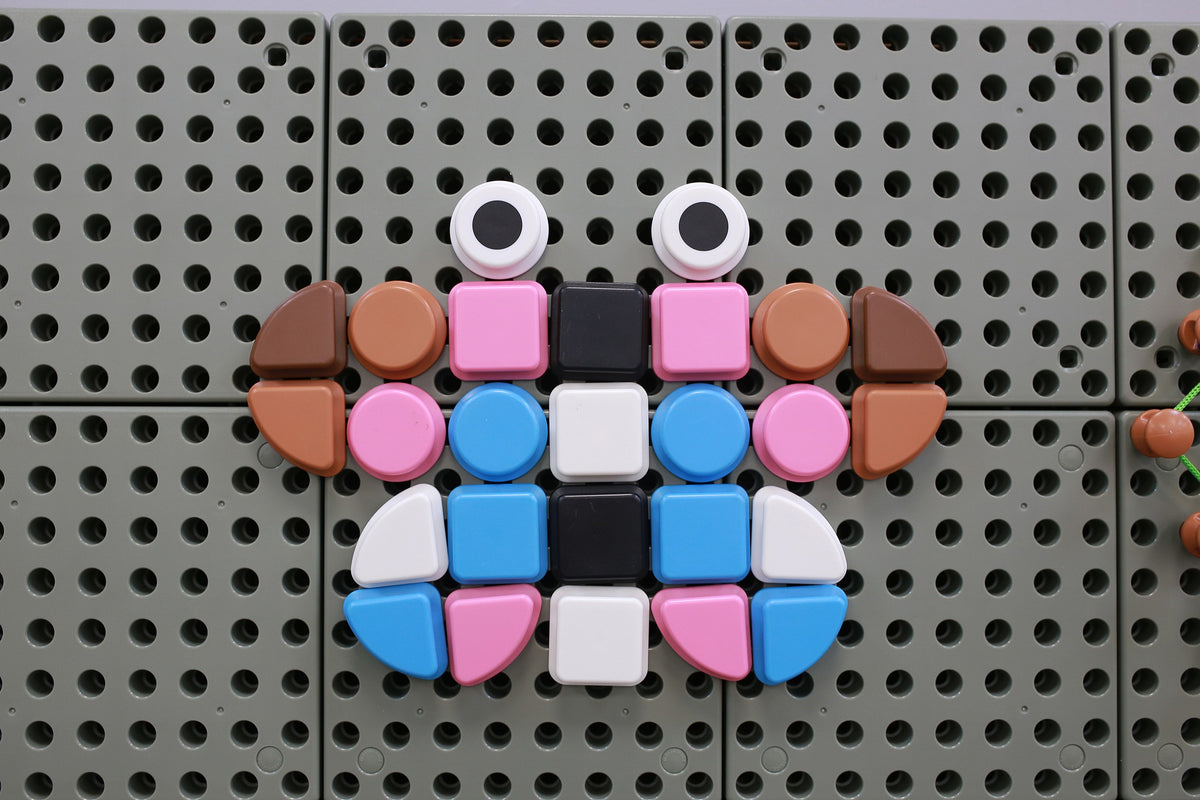 MASTERKIDZ Geometryczne Elementy Tablic 256 szt
