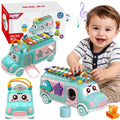 WOOPIE BABY Samochodzik Muzyczny Sorter z Cymbałkami Zielony