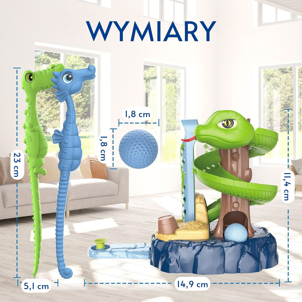WOOPIE Gra Zręcznościowa Mini Golf SNAKE GOLF