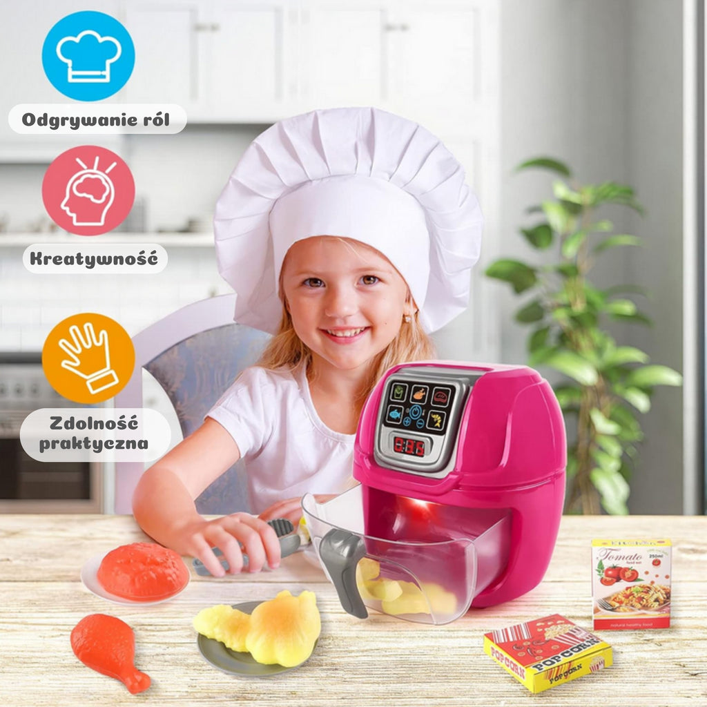 WOOPIE Air Fryer Interaktywna Frytkownica dla Małych Kucharzy