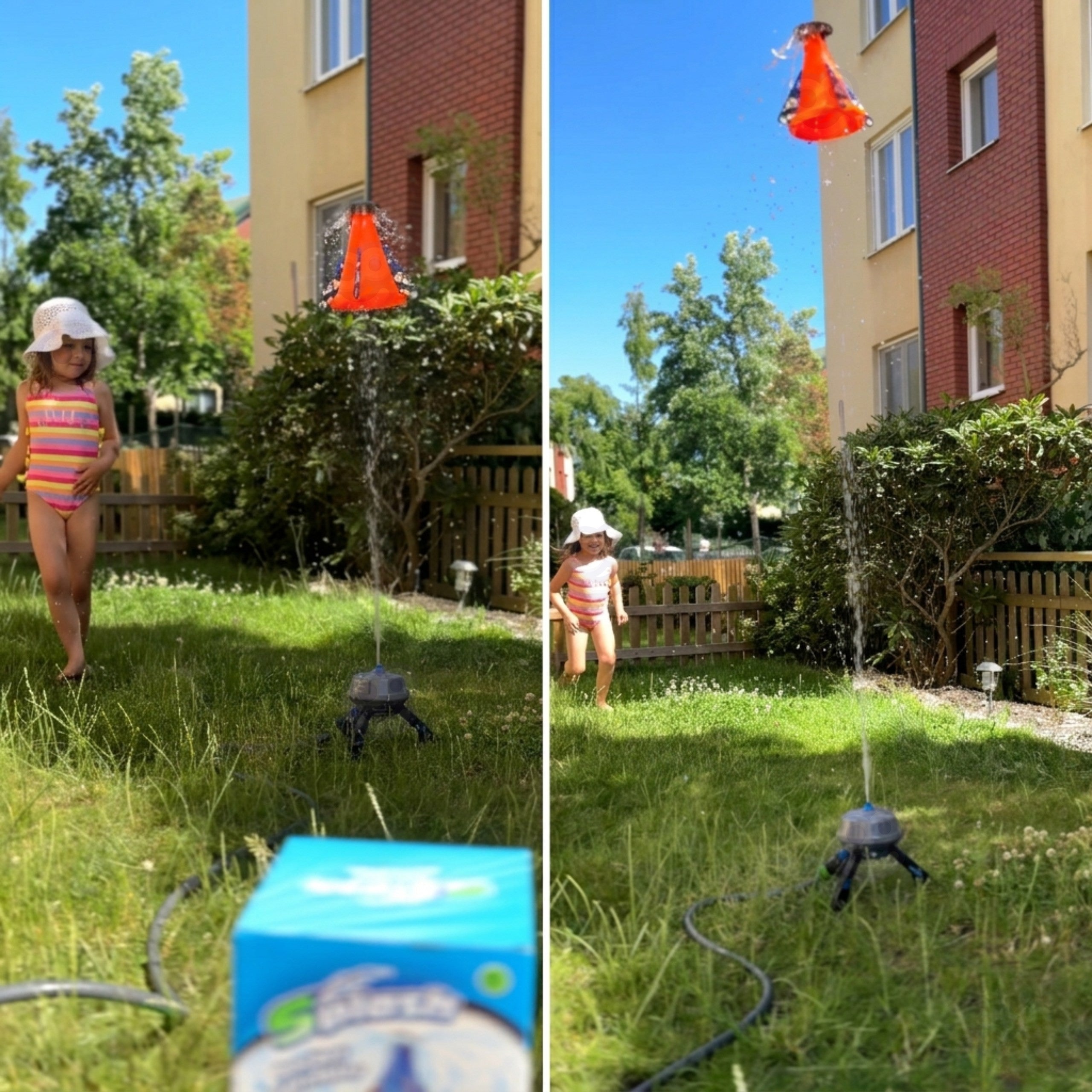 WOOPIE Rakieta Na Wodę Zabawka Wodna Do Ogrodu