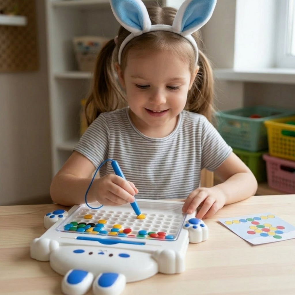 WOOPIE Tablica Magnetyczna dla Dzieci Montessori MagPad Królik