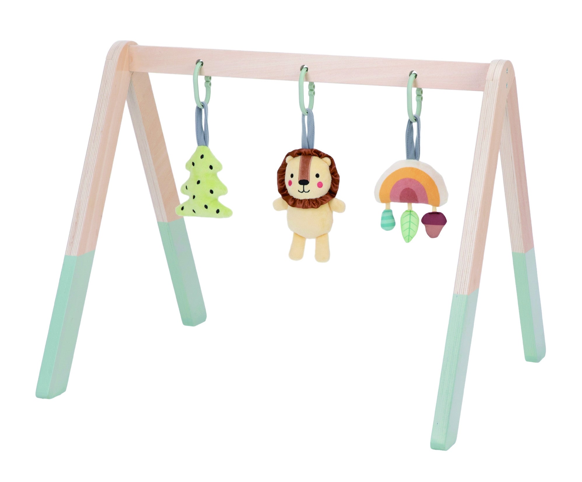 TOOKY TOY Baby Gym Stojak Edukacyjny Gimnastyczny 3 Pluszowe Zawieszki
