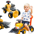 FALK Jeździk Traktor Koparka Komatsu z Łyżką i Klaksonem 1-3 Lat