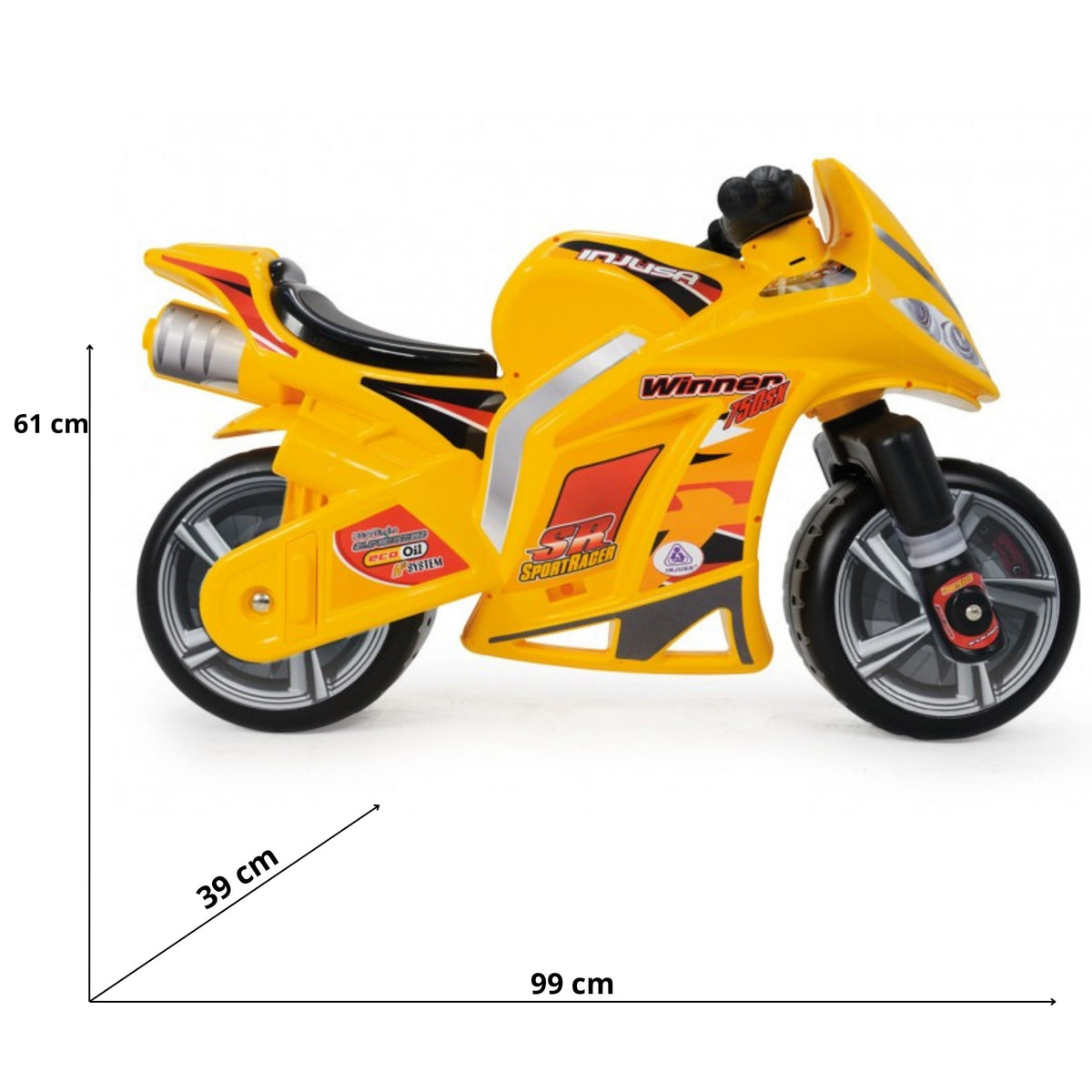 INJUSA Jeździk Pchacz Motor Biegowy Winner 750 sx (od 3 lat)