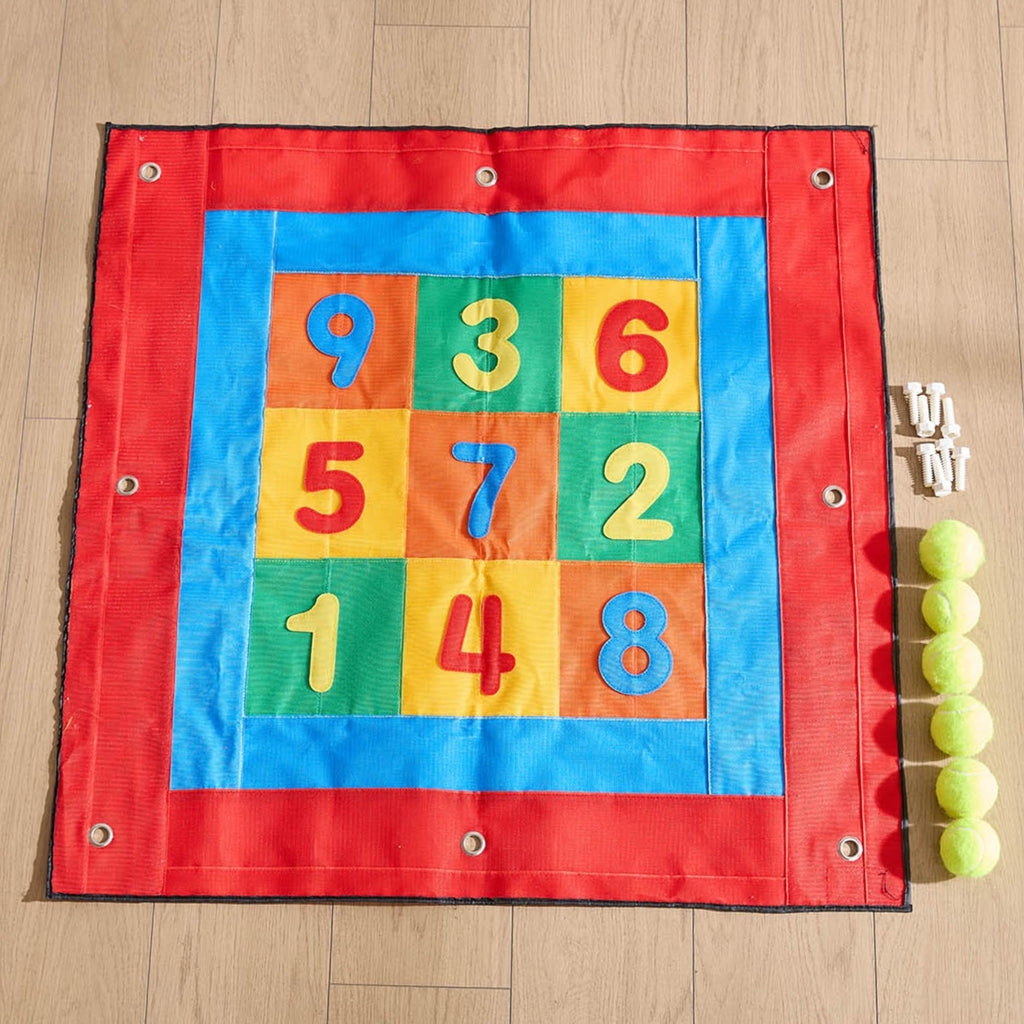 MASTERKIDZ Kwadratowa Tarcza Na Rzepy Rzut Do Celu Do Tablicy STEM