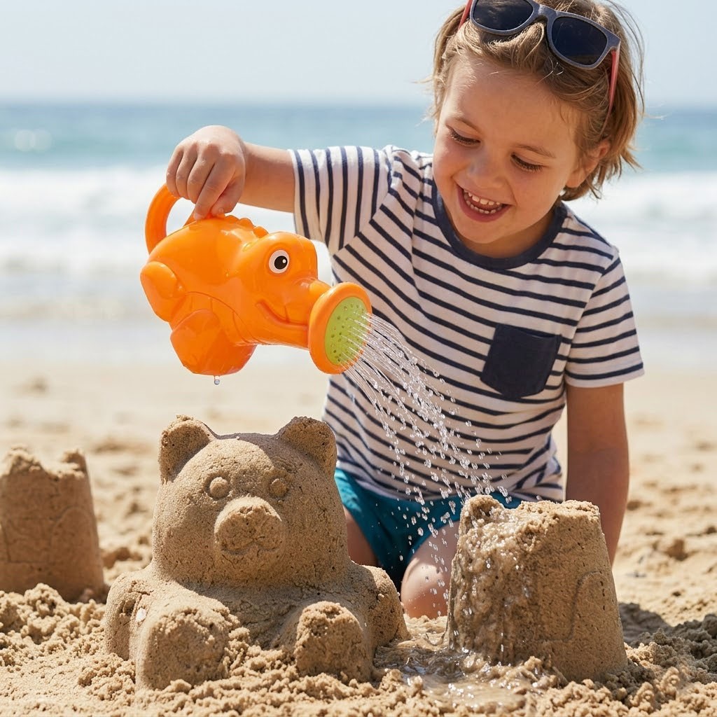 WOOPIE Zabawka do Kąpieli Konewka na Wodę na Plażę Krokodylek