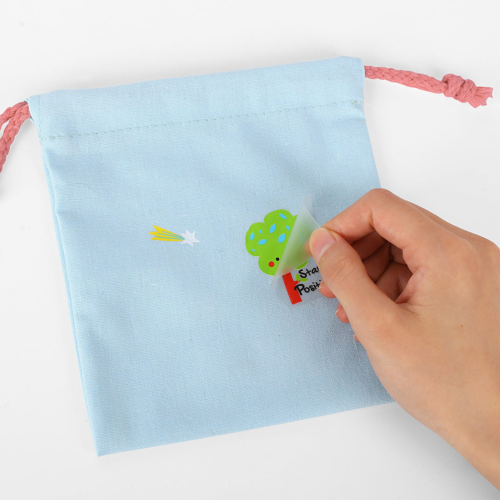 WOOPIE ART&FUN Zestaw Kreatywny Zrób Torebkę Dekorowanie Woreczka Imię Dziecka DIY