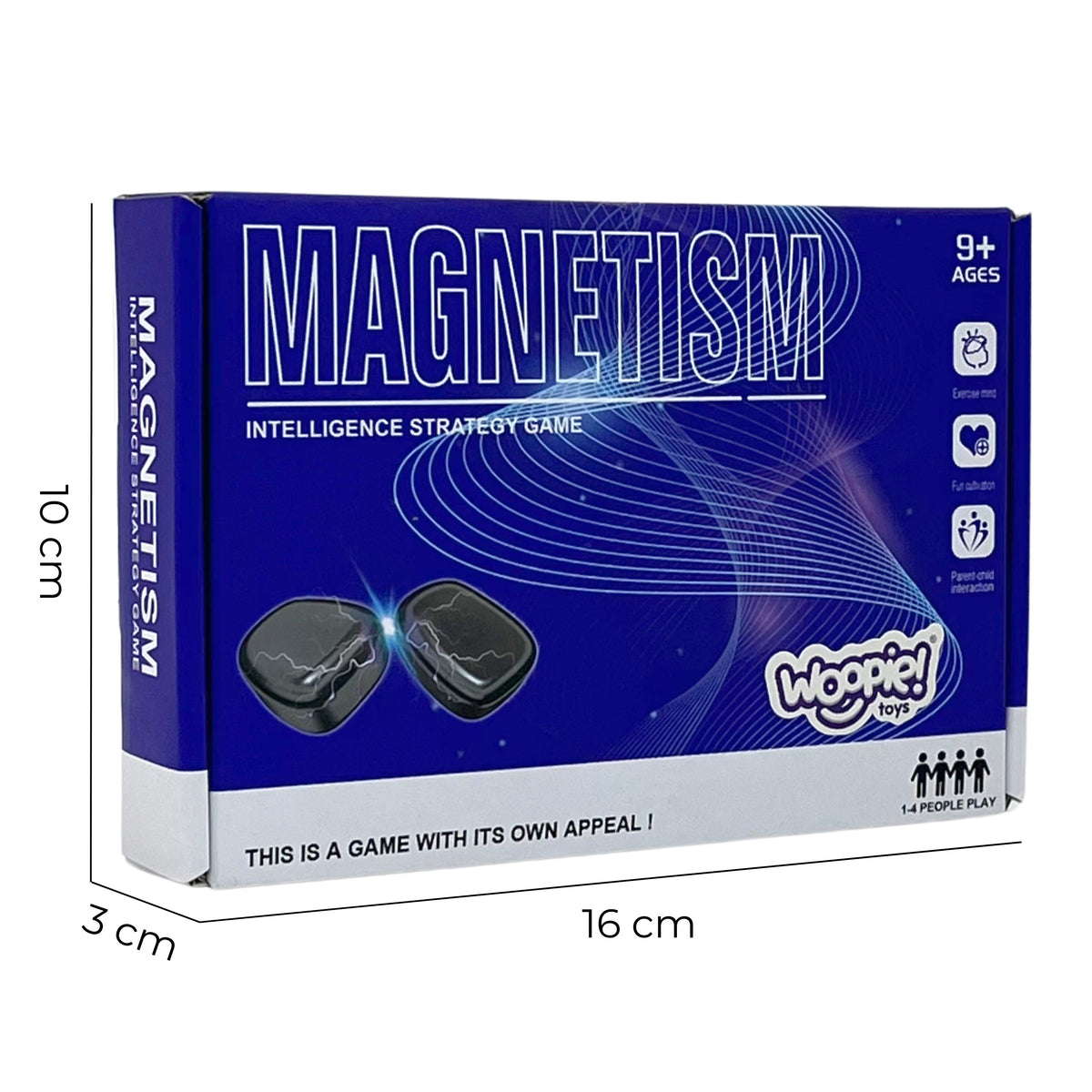 WOOPIE Gra Kamienie Magnetyczne w Sznurku 20 el.