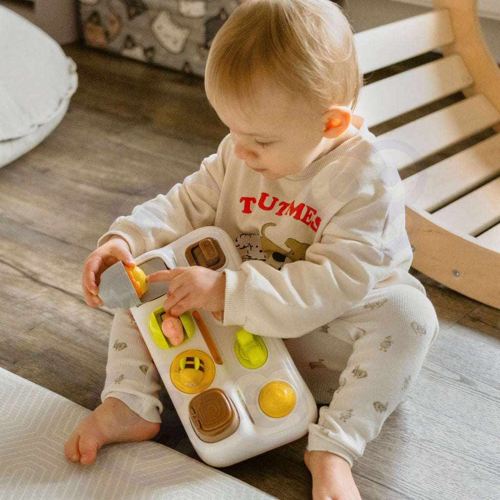 WOOPIE BABY Zabawka Edukacyjna Wyskakujące Zwierzątka ZOO Pop Up