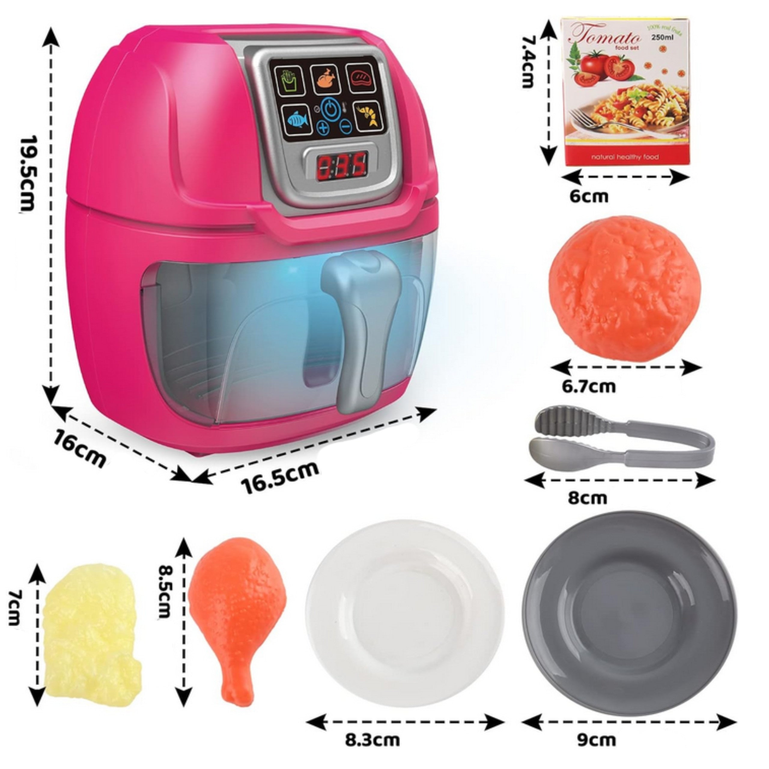 WOOPIE Air Fryer Interaktywna Frytkownica dla Małych Kucharzy