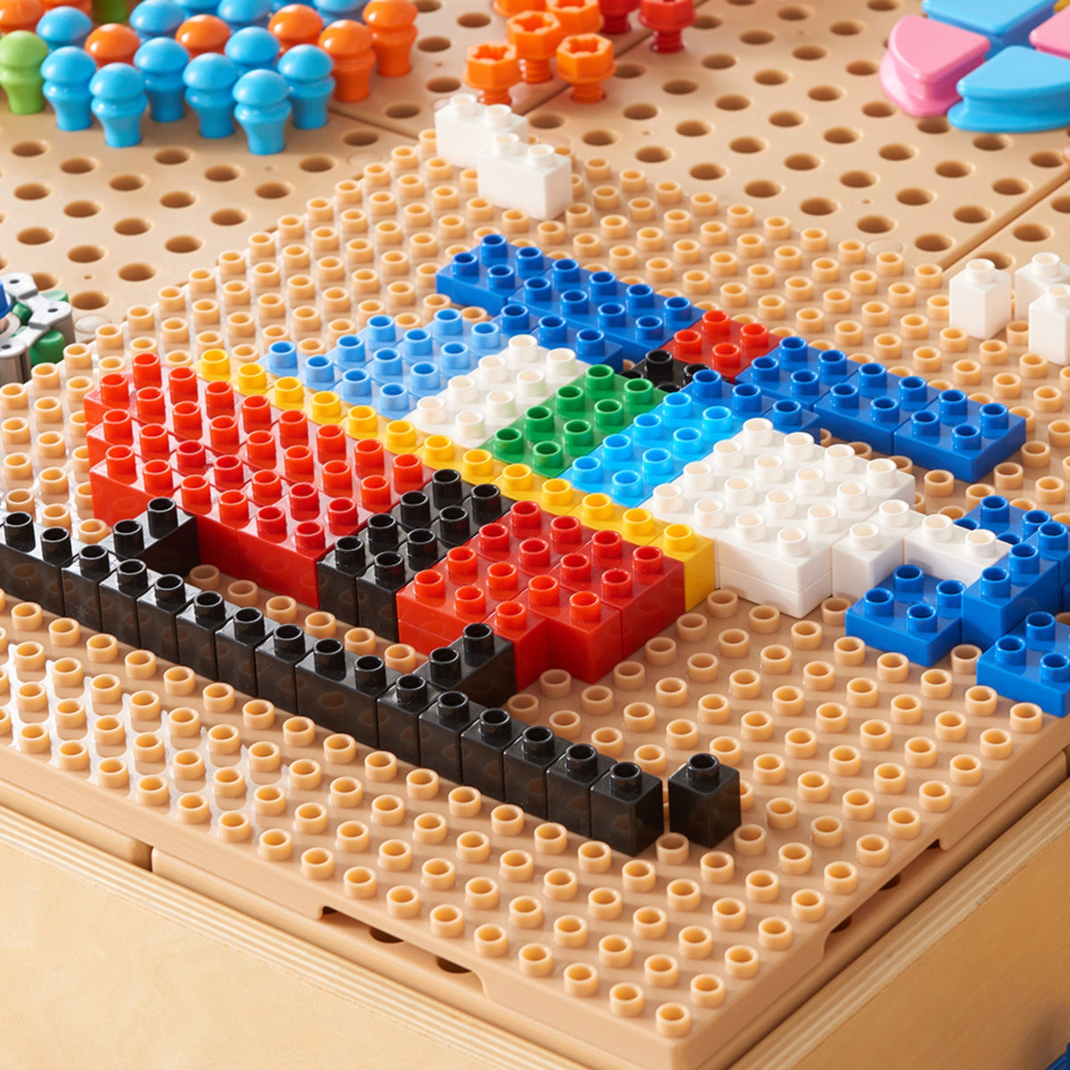 MASTERKIDZ Zestaw Klocków Konstrukcyjnych STEM 135 el.