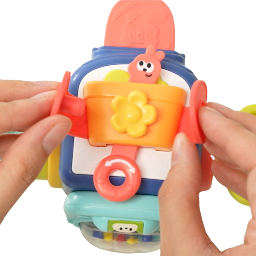WOOPIE Pingwinek Montessori Kostka Sensoryczna 6w1