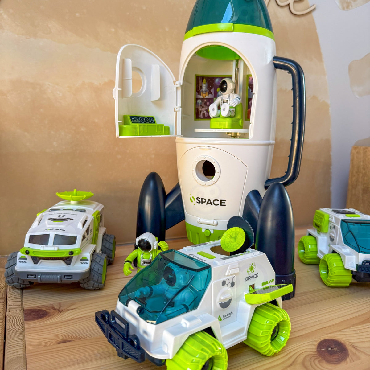 WOOPIE Interaktywny Prom Kosmiczny Rakieta Space Set