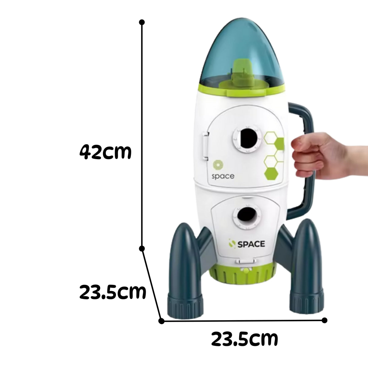 WOOPIE Interaktywny Prom Kosmiczny Rakieta Space Set
