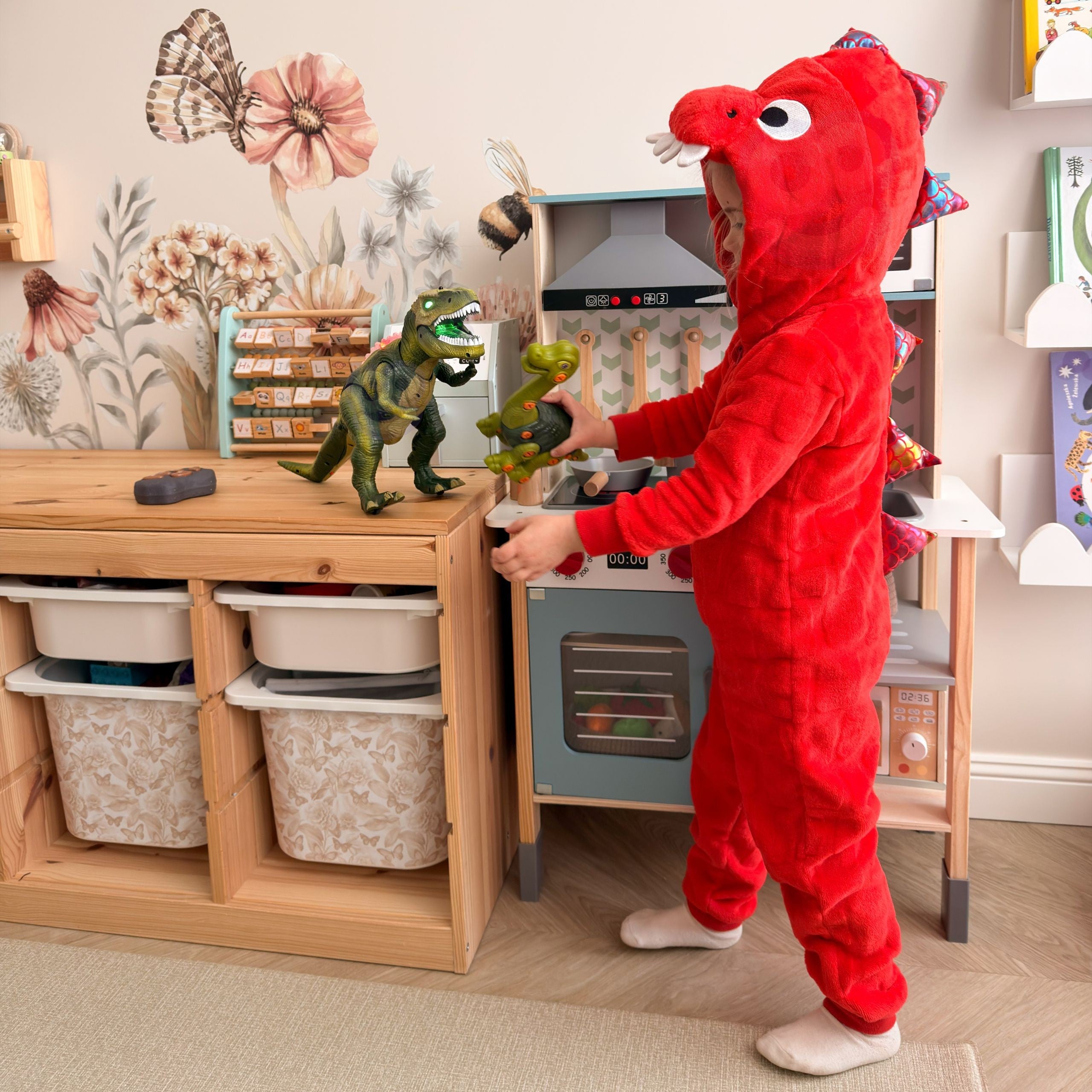 WOOPIE Dinozaur Zdalnie Sterowany RC Robot T-Rex