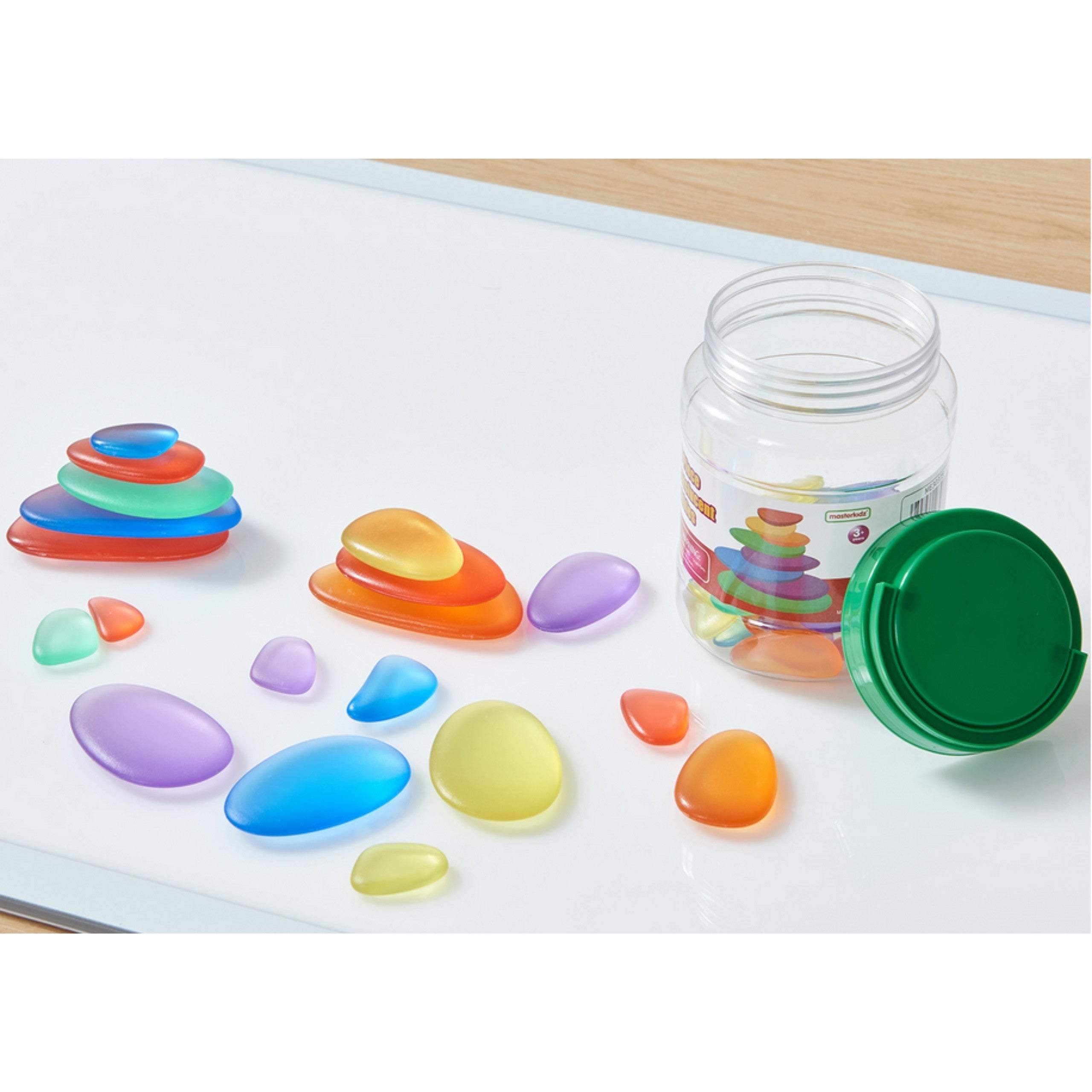 MASTERKIDZ Panel Skrzynia LED Sensoryczna + Zestaw Akcesoriów