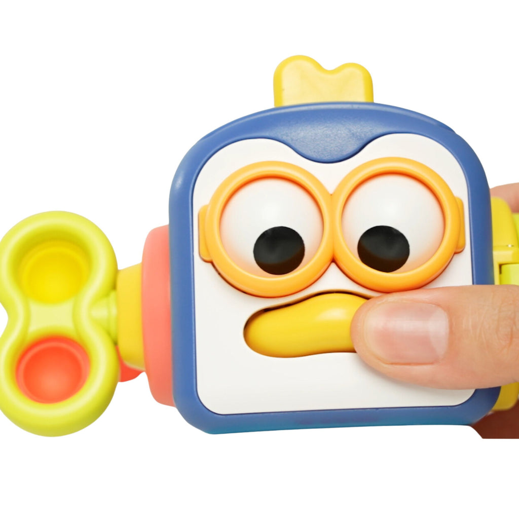 WOOPIE Pingwinek Montessori Kostka Sensoryczna 6w1