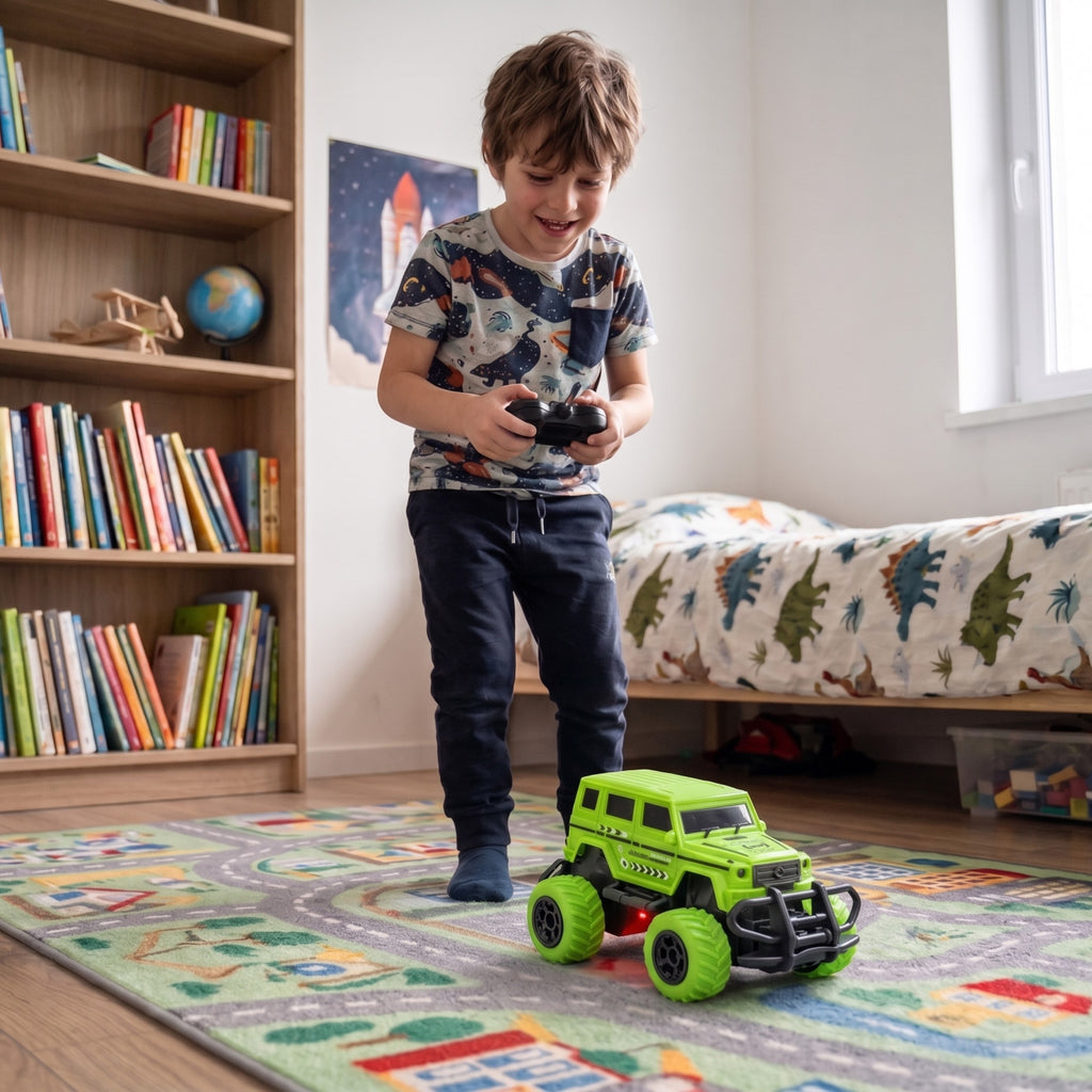 WOOPIE Samochód Zdalnie Sterowany RC Jeep Cross-Country LED
