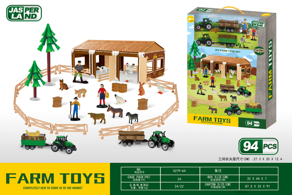 WOOPIE Zestaw Mały Farmer XL Figurki Gospodarstwo