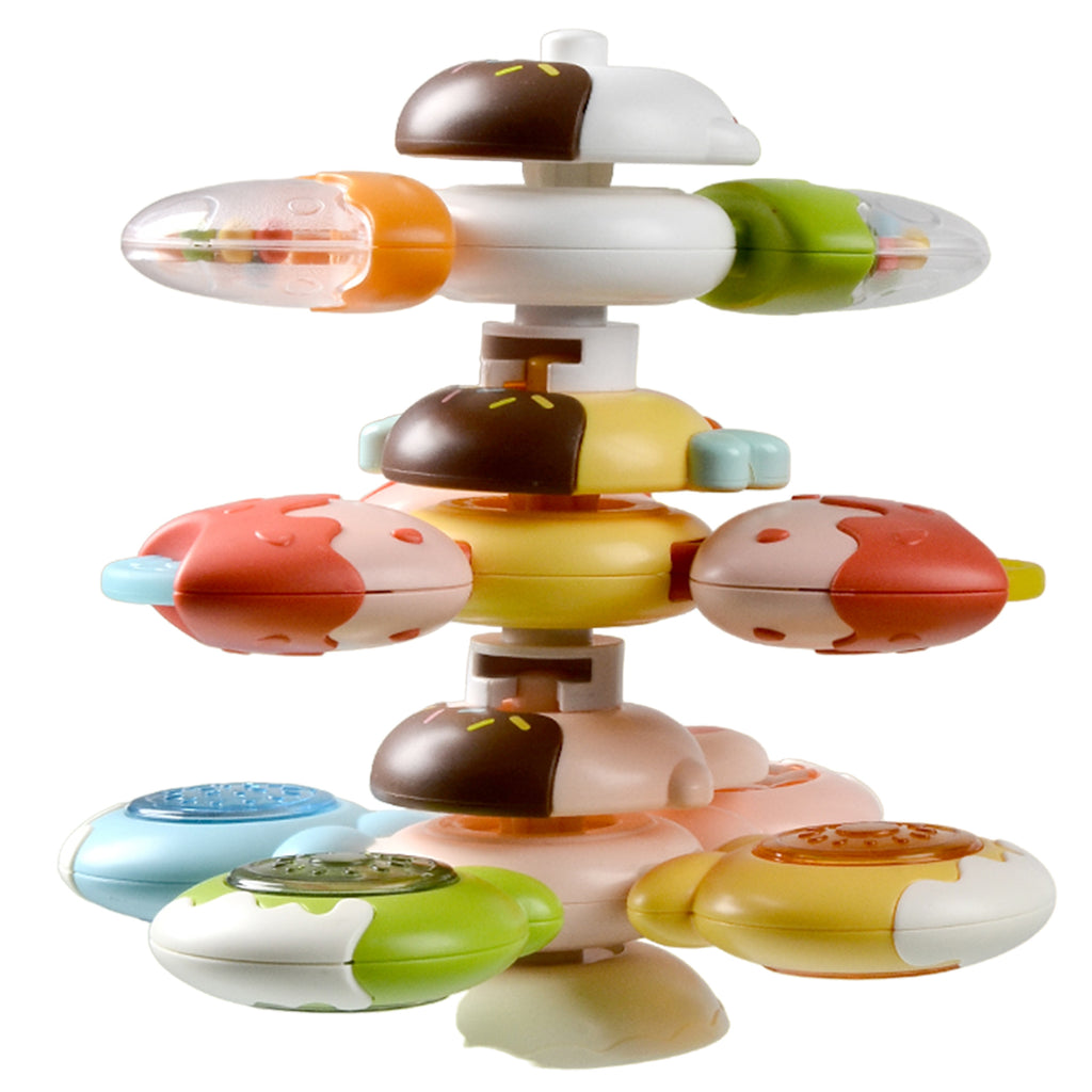 WOOPIE BABY Spinner Zabawka Sensoryczna Pszczoła Kurczak Królik Wymienne 3 szt.
