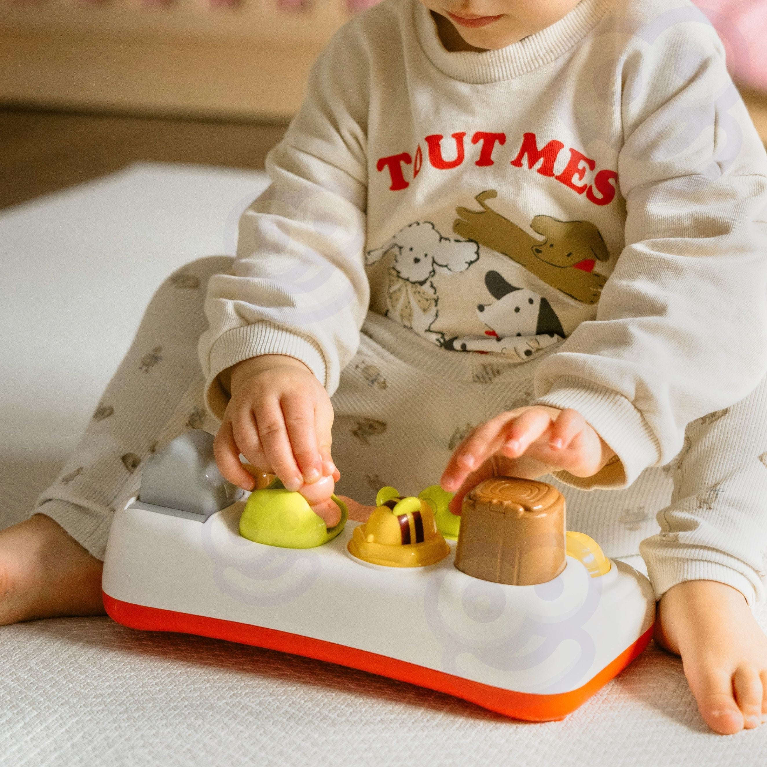 WOOPIE BABY Zabawka Edukacyjna Wyskakujące Zwierzątka ZOO Pop Up