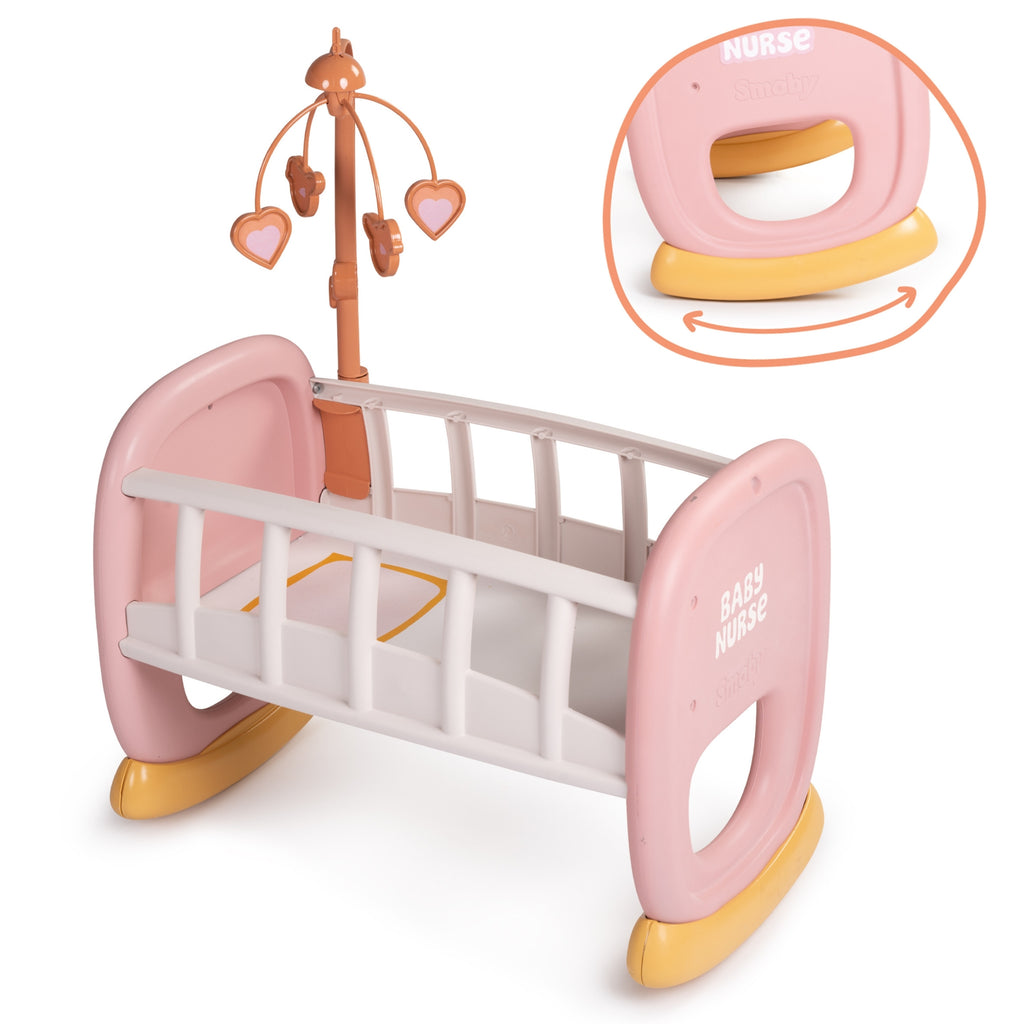 SMOBY Baby Nurse Kołyska z karuzelką