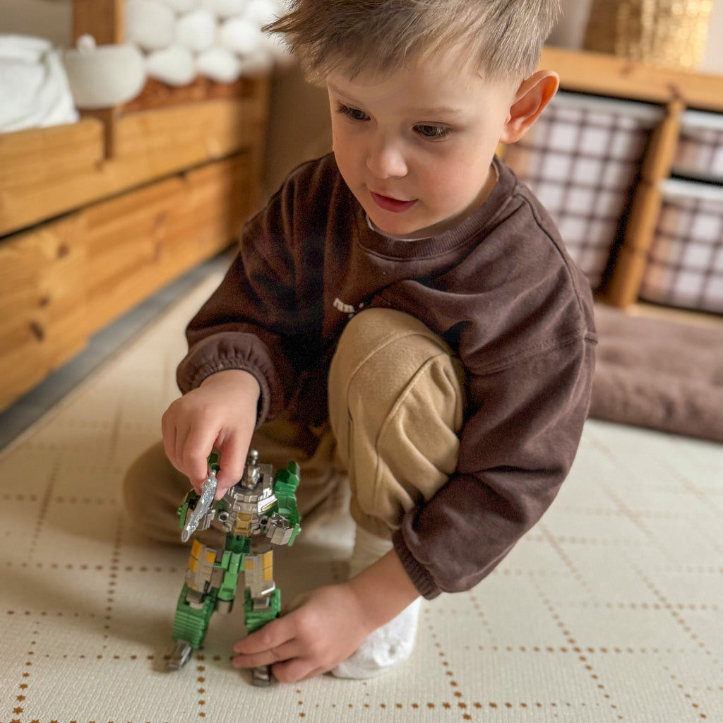 WOOPIE Robot Transformujący 2w1 Silver Blade Czołg Zabawka dla Dzieci