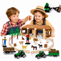 WOOPIE Zestaw Mały Farmer XL Figurki Gospodarstwo