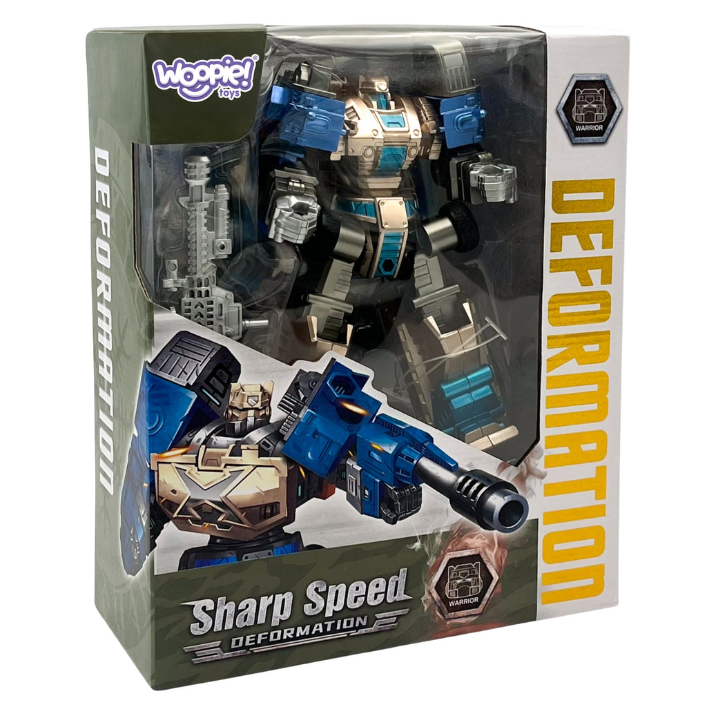 WOOPIE Robot Transformujący SHARP SPEED 2w1 Ciężarówka Bojowa