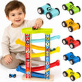 TOOKY TOY Kolorowa  Zjeżdżalnia Tor Dla Samochodów