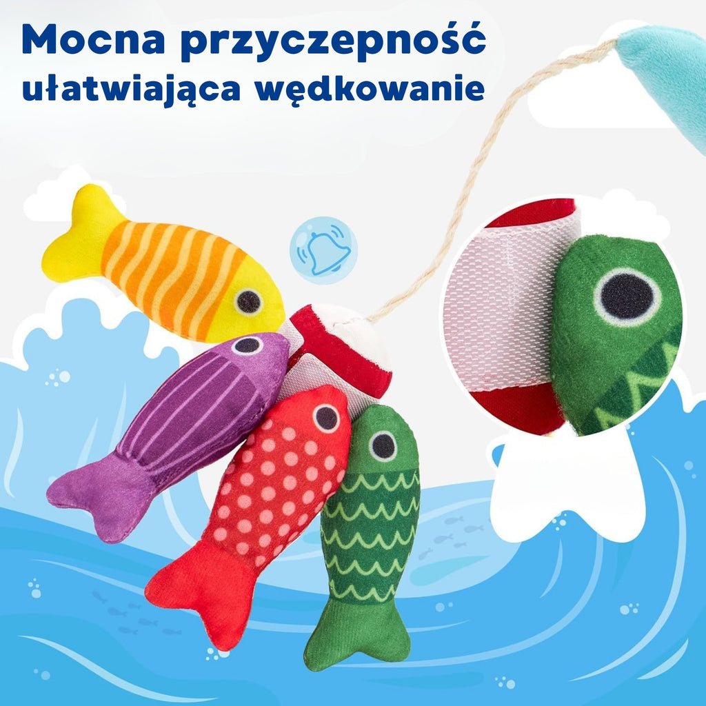 WOOPIE Zestaw Małego Wędkarza Nauka Liczenia 22 El.