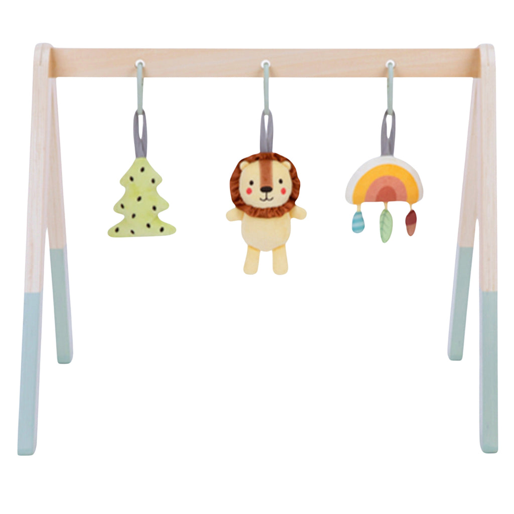 TOOKY TOY Baby Gym Stojak Edukacyjny Gimnastyczny 3 Pluszowe Zawieszki