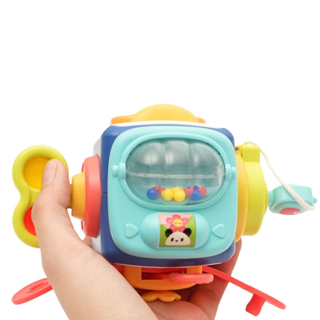 WOOPIE Pingwinek Montessori Kostka Sensoryczna 6w1