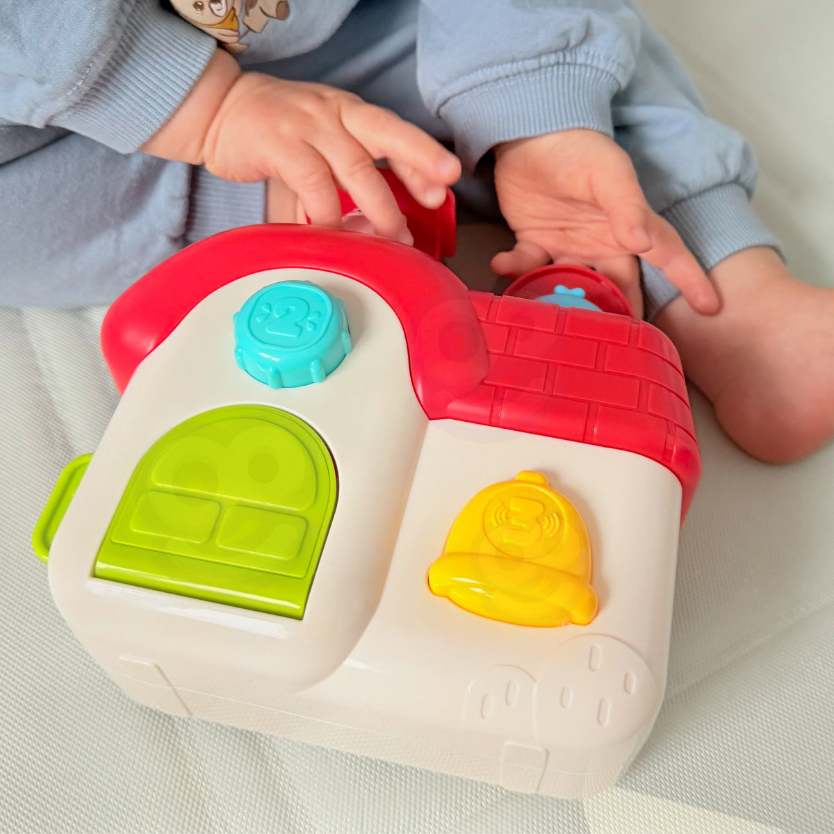 WOOPIE BABY Interaktywny Domek Pop-Up Wyskakujące Zwierzątka Zabawka Manipulacyjna 18m+