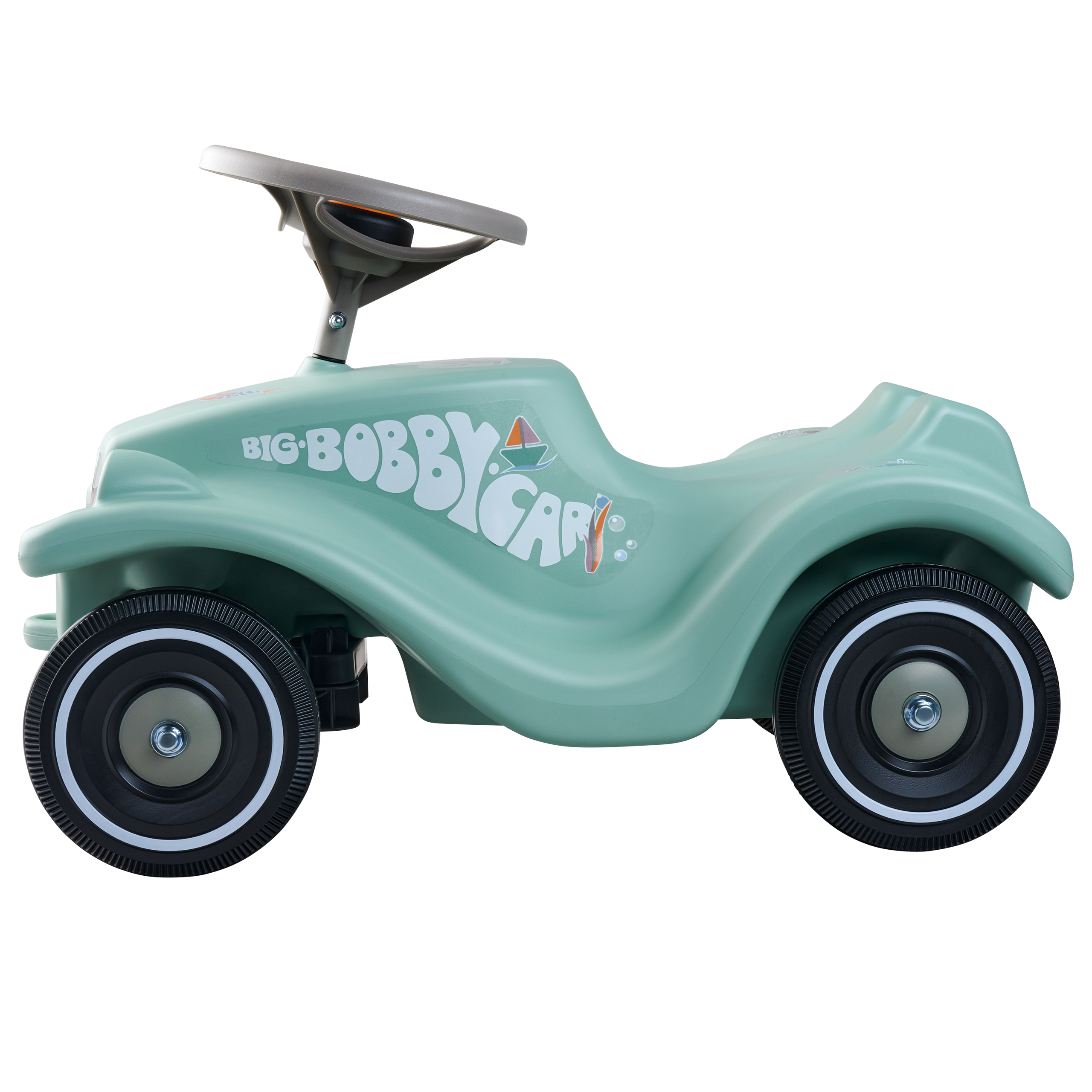 BIG  Jeździk Bobby Car Classic Miętowy Auto Popychacz Ocean Klakson 12m+