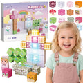 Woopie Klocki Magnetyczne Kostki 48 el Montessori Edukacyjna Układanka 3D