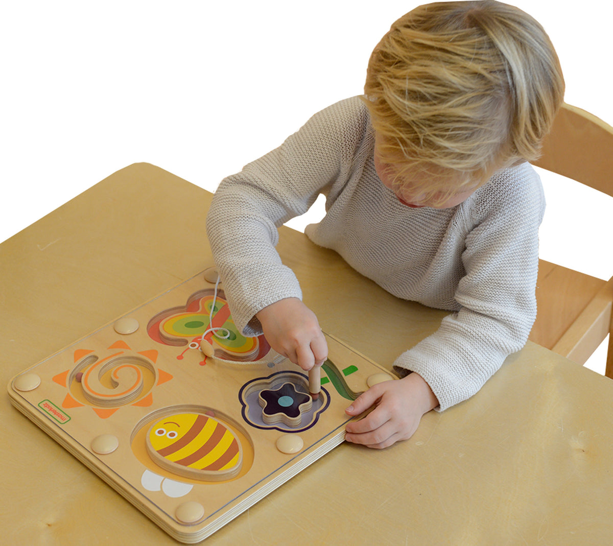 MASTERKIDZ Magnetyczny Labirynt Świat Owadów - Tabliczka