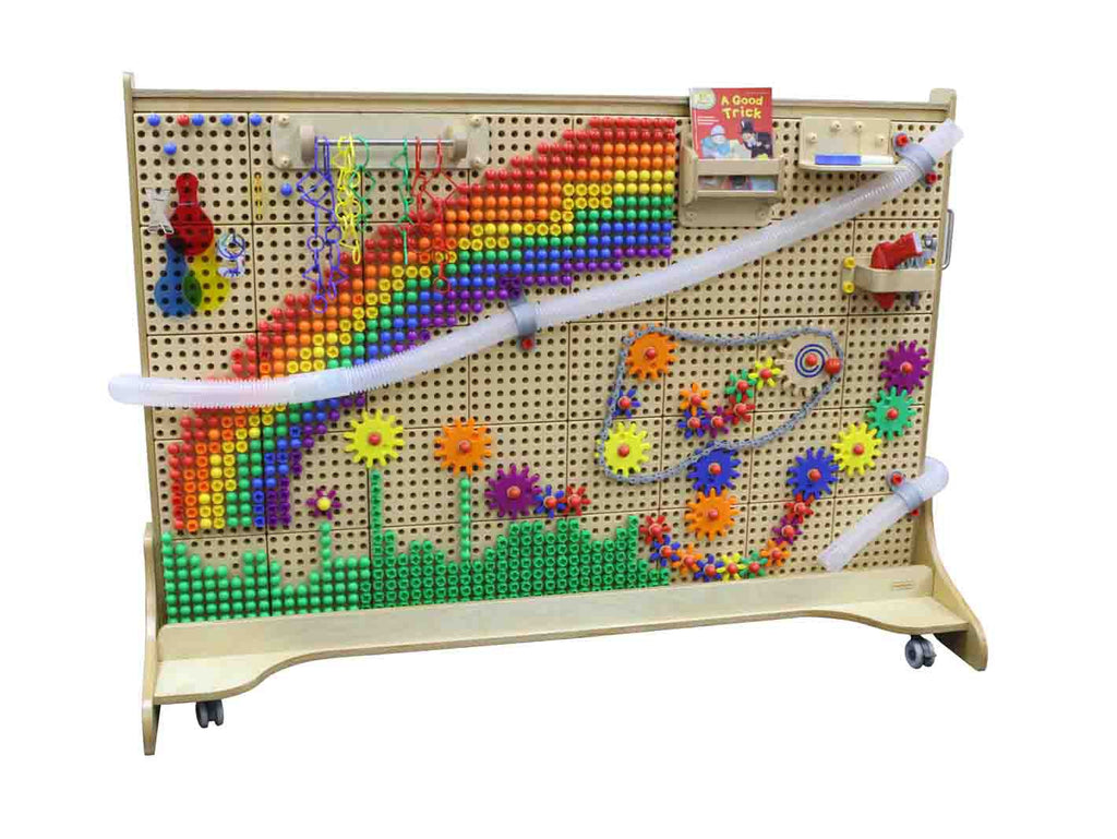 MASTERKIDZ  Wolnostojąca Tablica Naukowa Kreatywna STEM 166 x 125