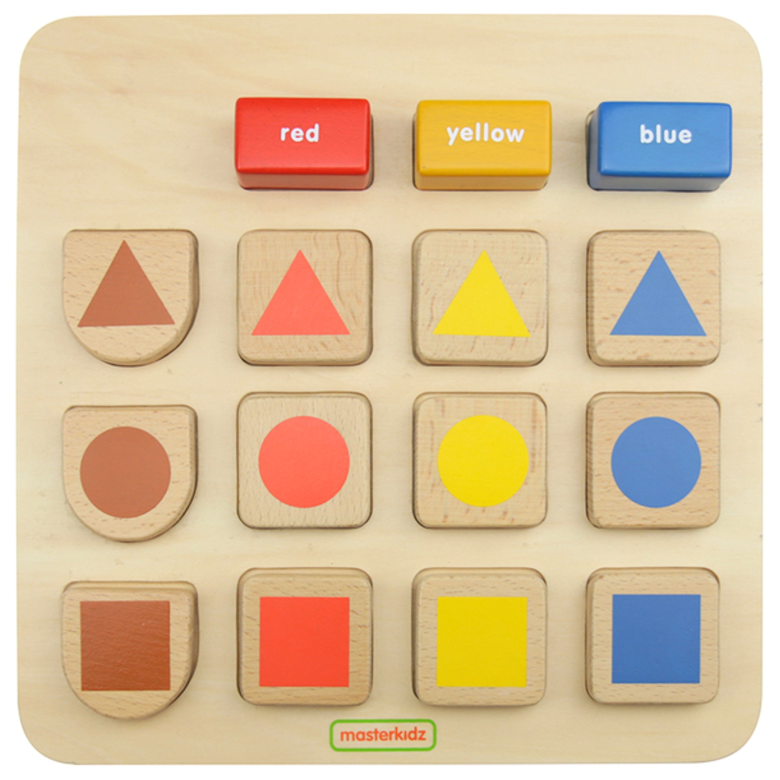 MASTERKIDZ Tablica Edukacyjna Sorter Kształty i Kolory