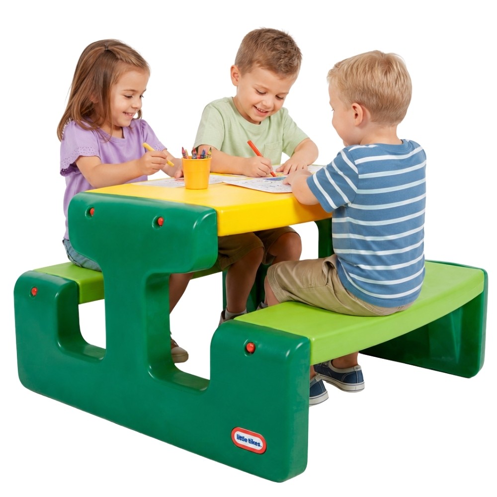 Little Tikes Duży Stolik Piknikowy dla Dzieci